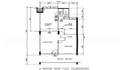 Blk 539 Bedok North Street 3 (Bedok), HDB 3 Rooms #591977051